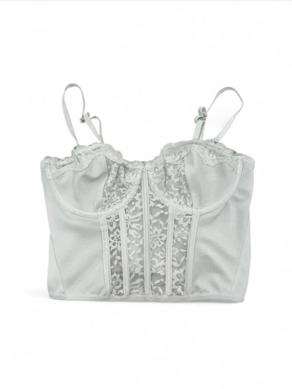 White Lace Corset